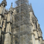 Echafaudage Cathédrale de Reims