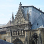 Echafaudage parapluie Cathédrale de Reims